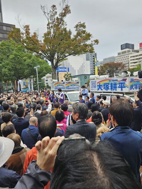 24日の投票日に向けて全力で！